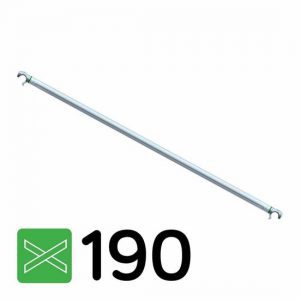 Skástífa fyrir 190cm pall (græn)