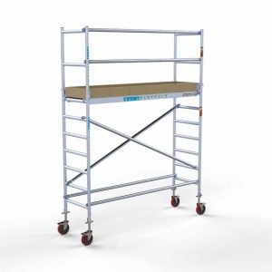 Hjólapallur 75x250 2,2m standhæð